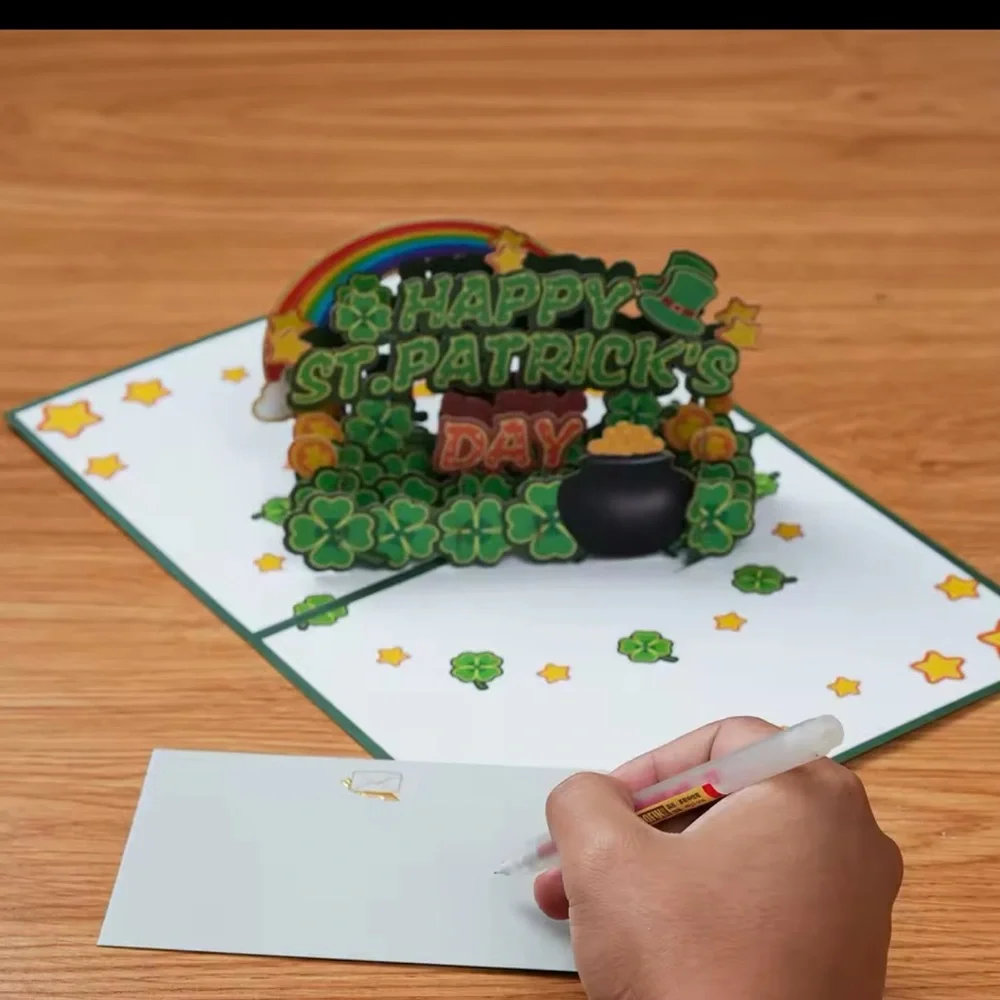 $5 St. Patrick's Day Pop-Up Card New. $5 WHEN BUNDLED WITH 3 OR MORE ITEMS